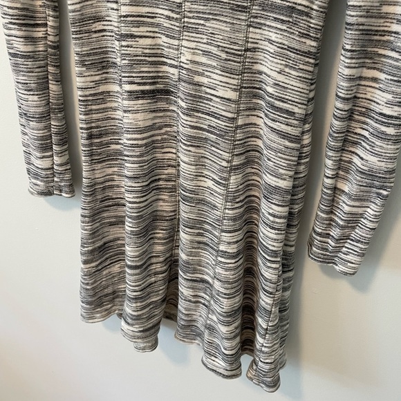 Anthropologie Grey Heathered Sweater Dress - Picture 3 of 9